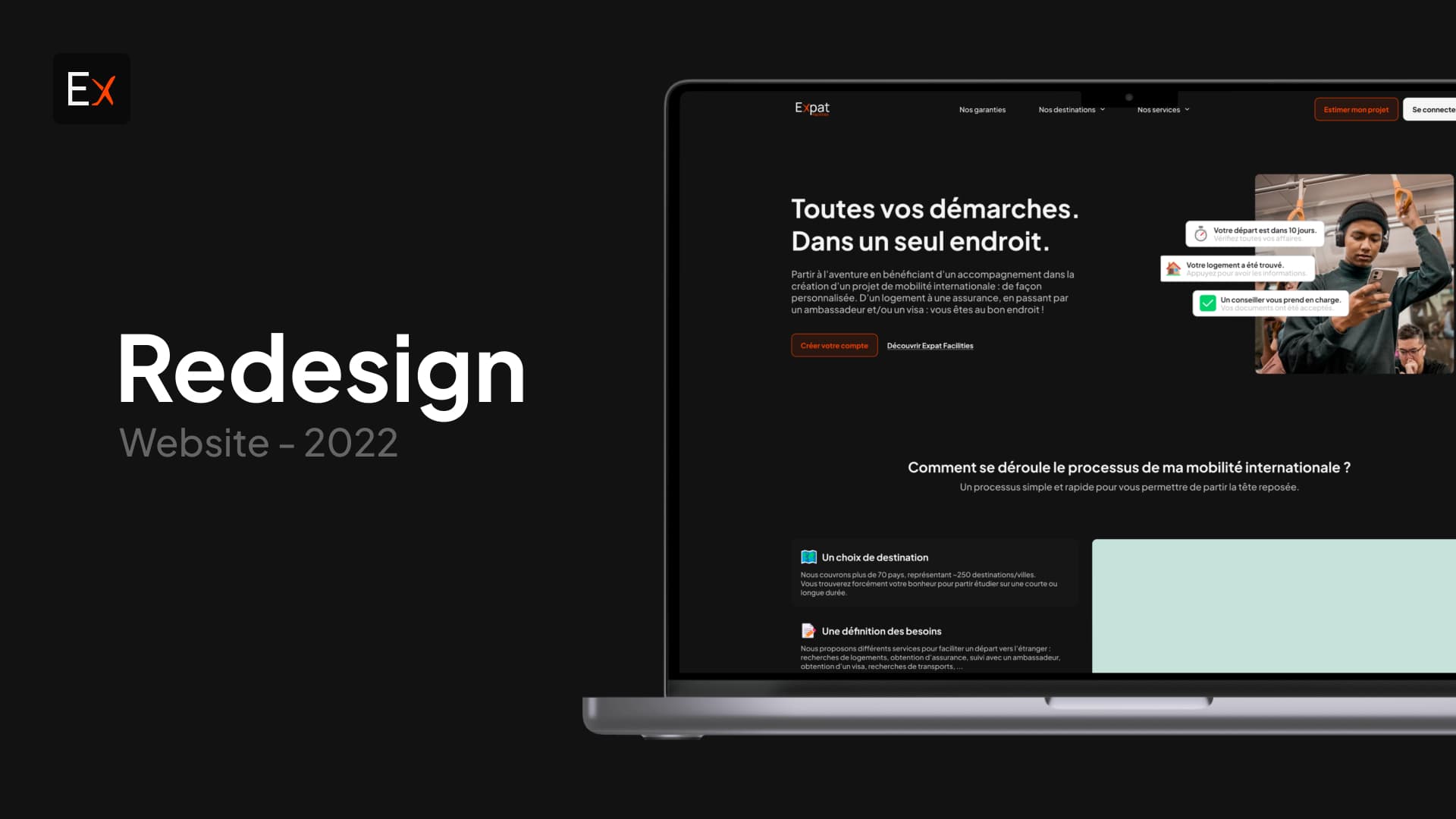Platform redesign